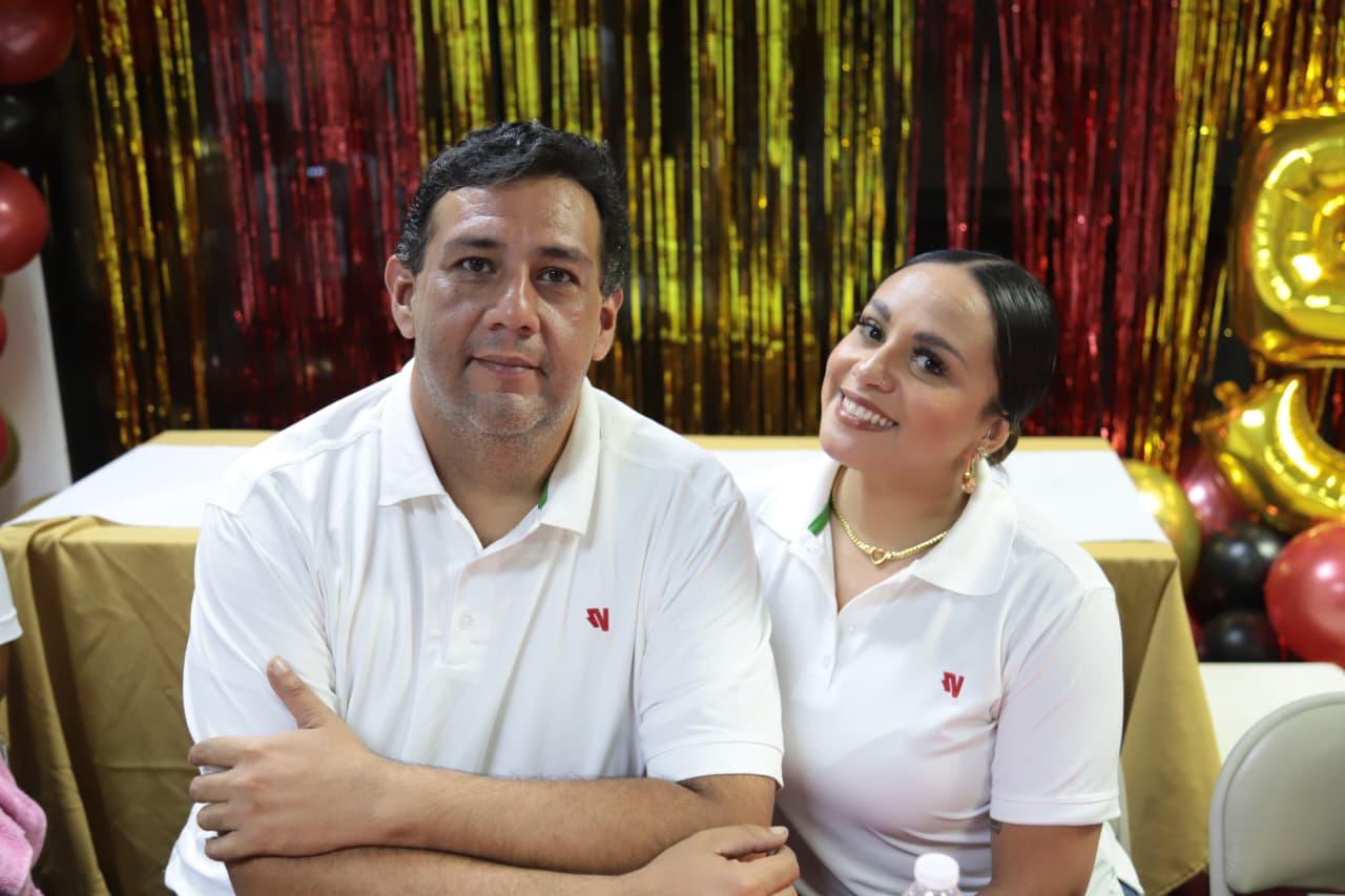 $!Gregori Sauceda y Carolina Zataráin.