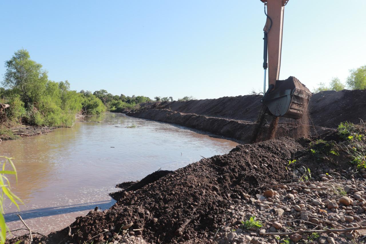 $!Culminarán trabajos de desazolve en río en La Concha, Escuinapa