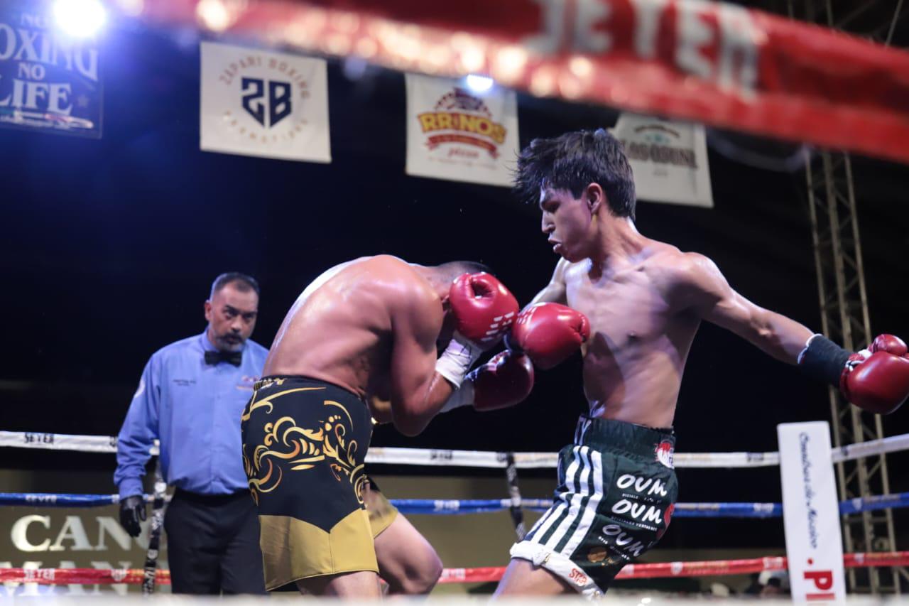 $!Mazatlecos defienden el terreno y salen victoriosos en la función Fuego en el Ring