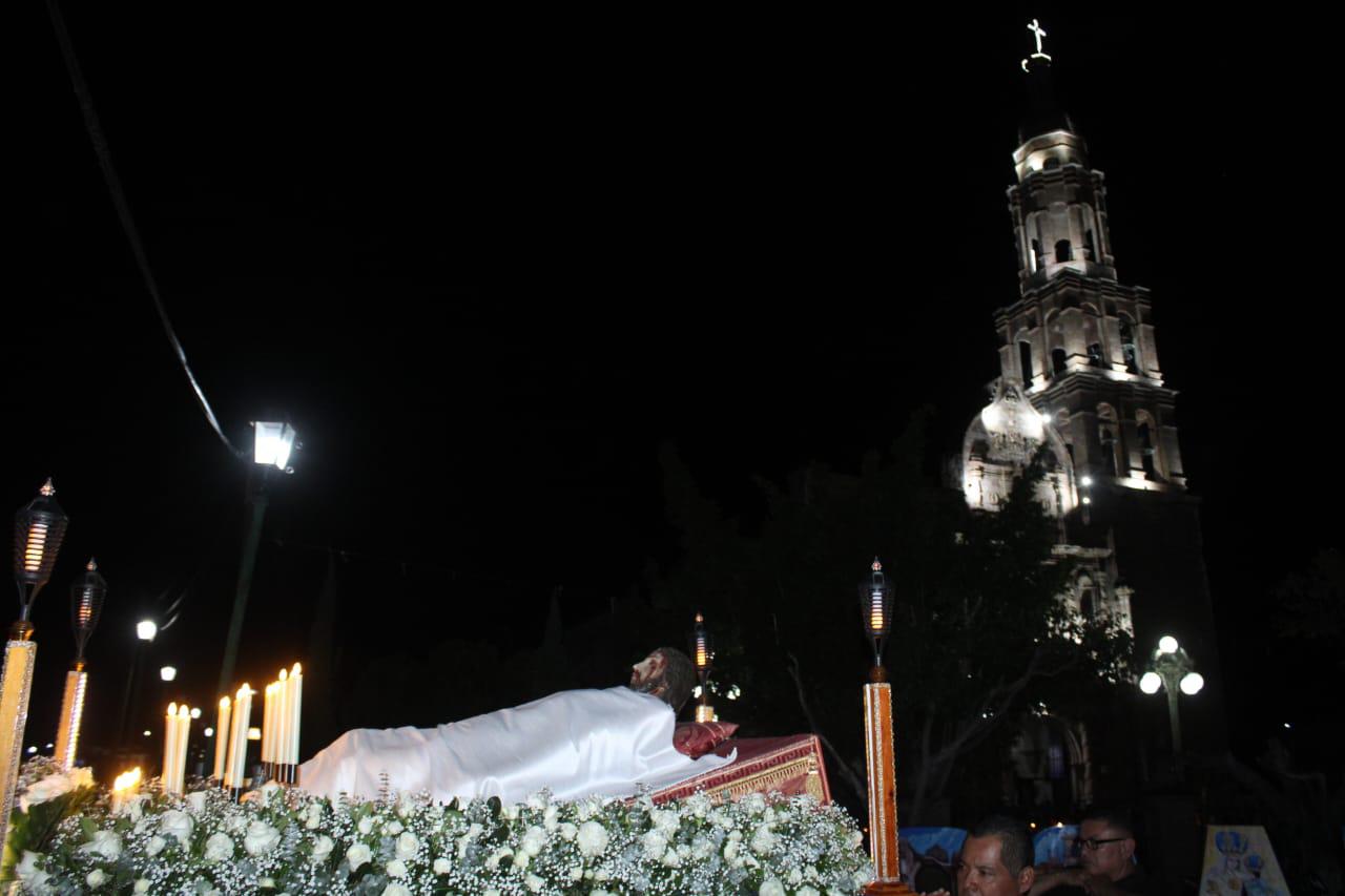 $!Este Viernes Santo, se viste de duelo el Santuario de la Virgen del Rosario