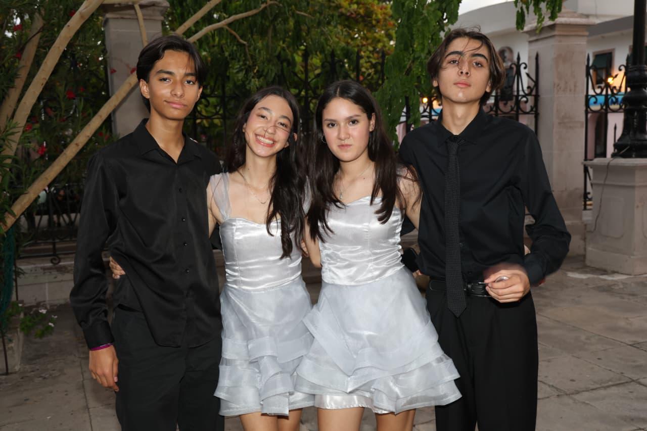 $!Engelberto Tirado, Italia Lucas, Sofía Martínez y Héctor Varela.