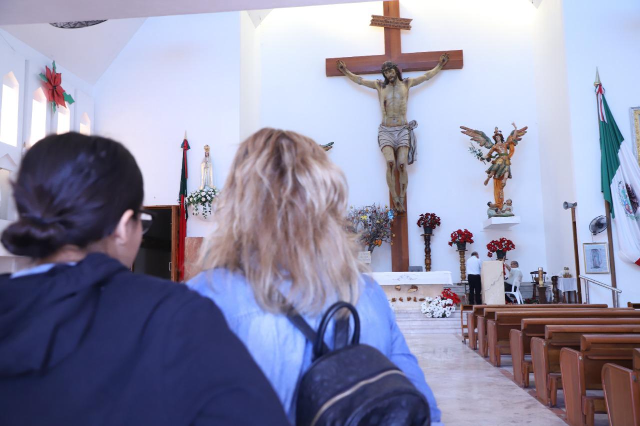 $!Emerge desde la Montuosa un Arcángel a 25 metros de altura