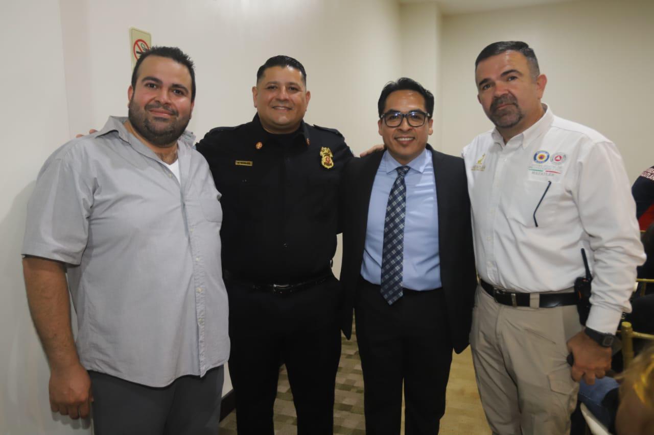 $!Édgar Peinado, Saúl Robles, Roy Navarrete y Óscar Osuna Tirado.