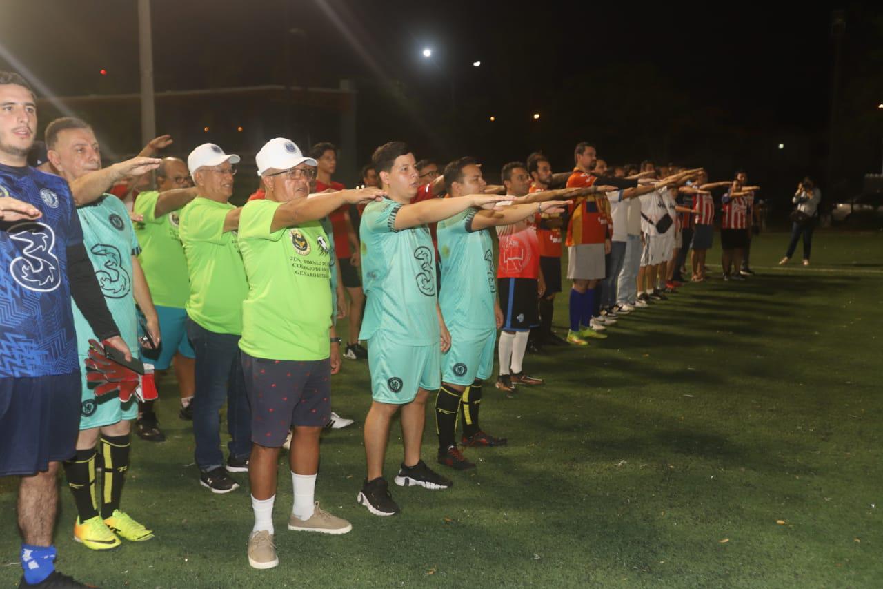 $!¡A toda ley! Inauguran Torneo de Futbol Colegio de Abogados Genaro Estrada