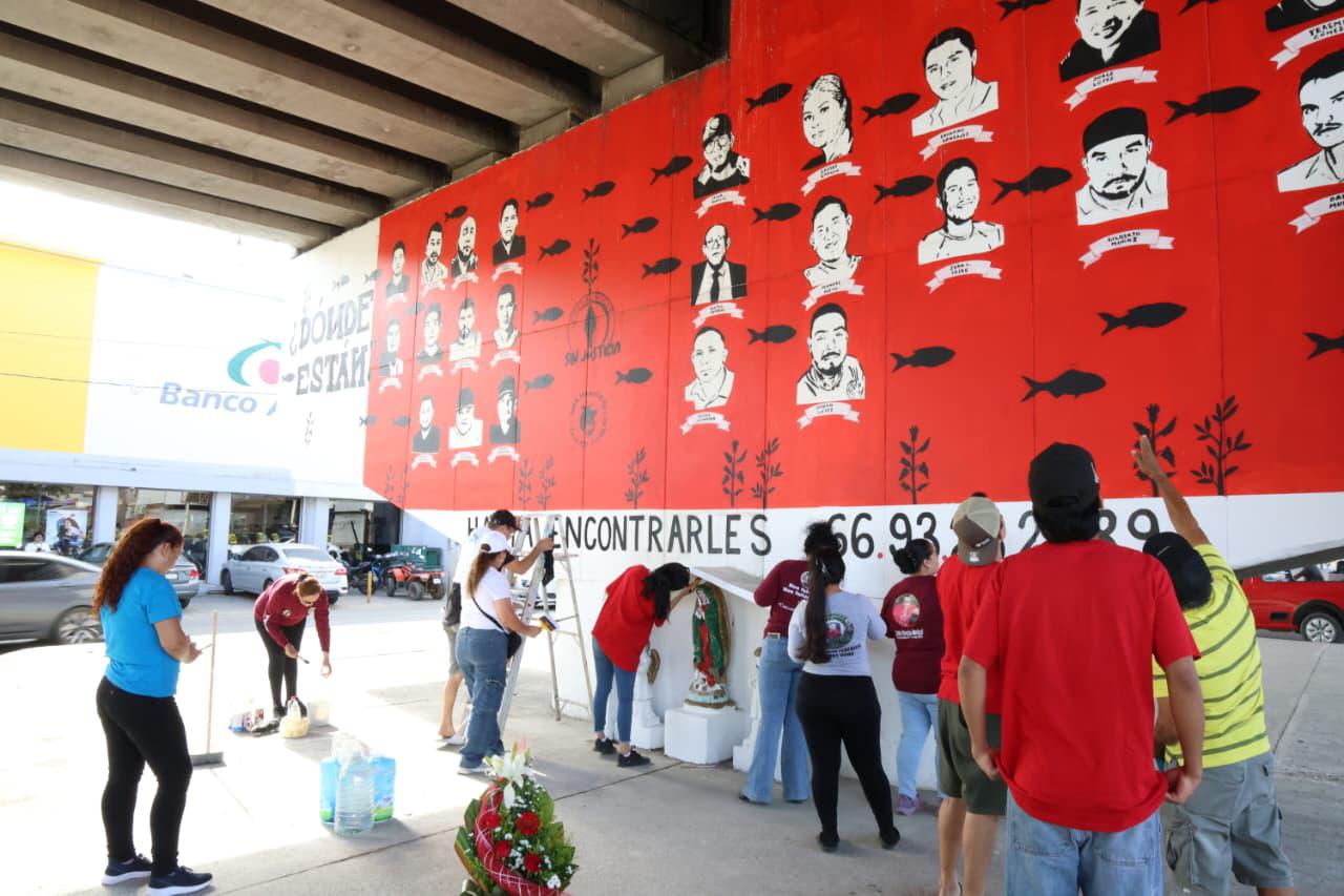 $!Sin flores ni festejos: así viven el Día de las Madres las familias buscadoras en Mazatlán