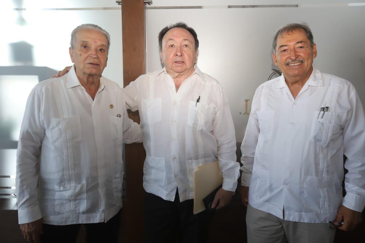 $!Felipe Aldrete Hermosillo, Alfredo Ruelas Solís y José Manuel Jiménez Morales.