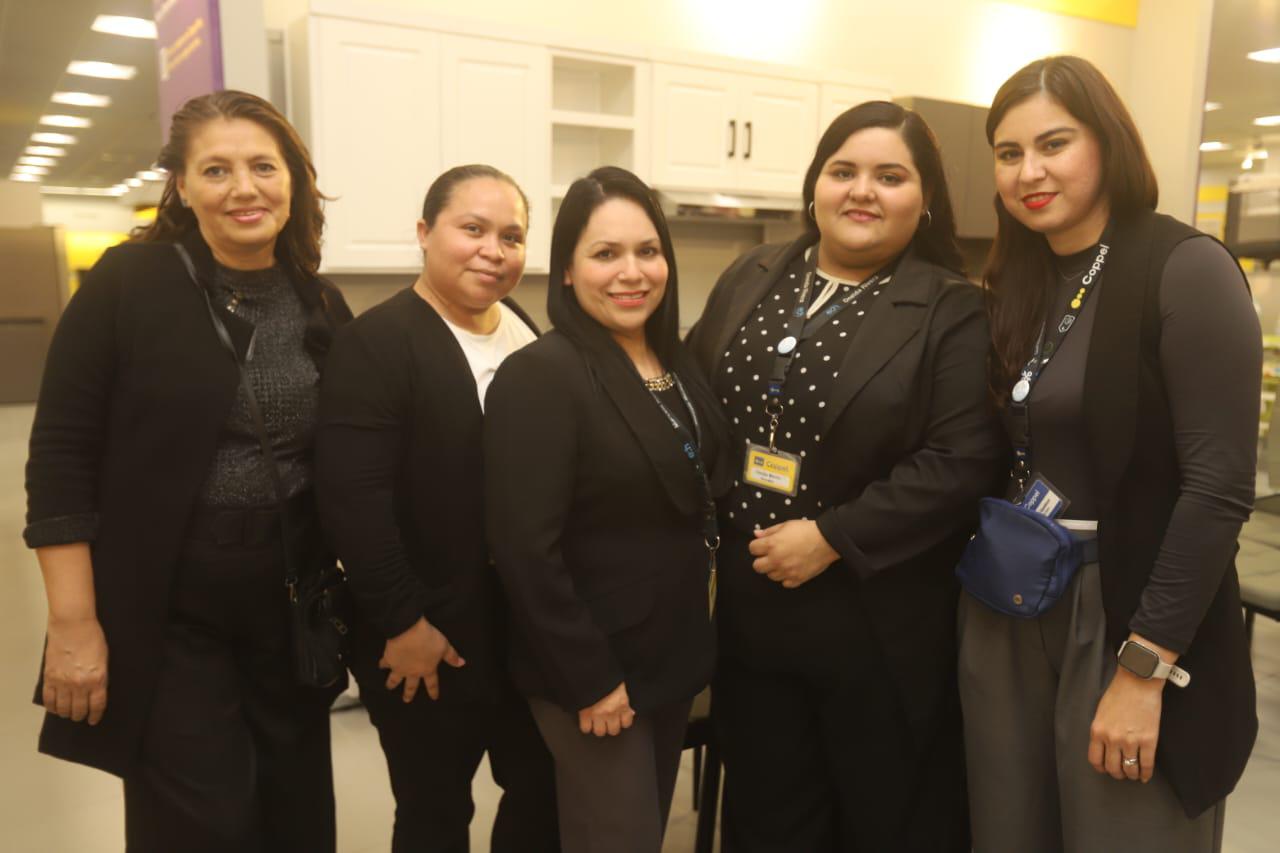 $!Nancy Valenzuela, Blanca Jiménez, Marcela Rodríguez, Oneyda Rivera y Jazmín Gastélum.