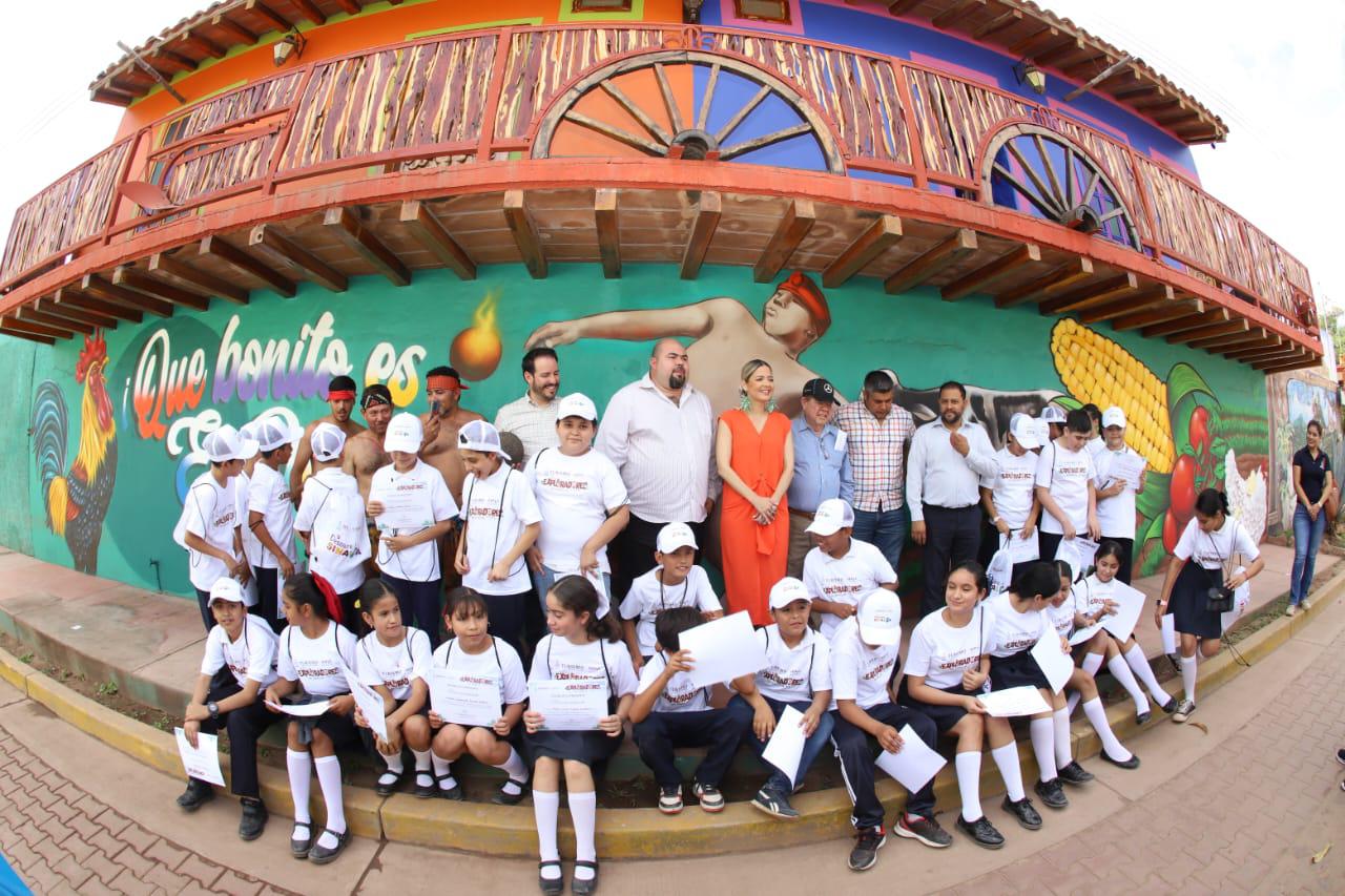 $!Inauguran el mural ‘¡Qué bonito es El Quelite!’