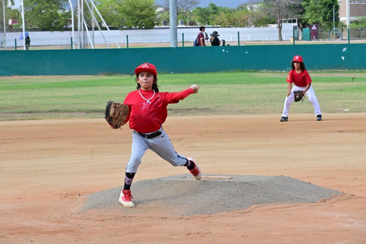 $!Entra en la recta final rol regular de la Liga Municipal de Beisbol Infantil