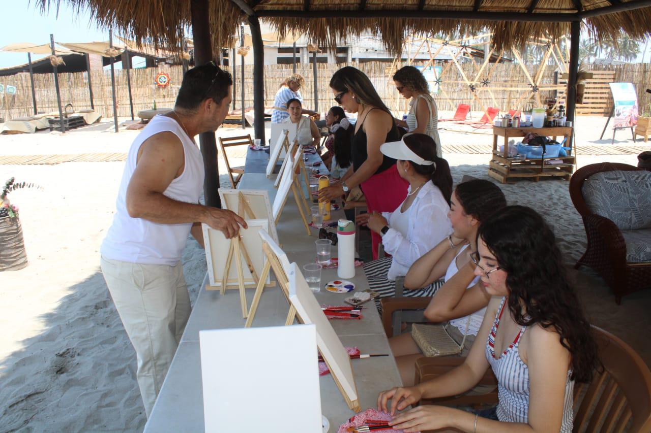 $!El pintor Sergio Ramírez ofrece su primer taller en Rosario