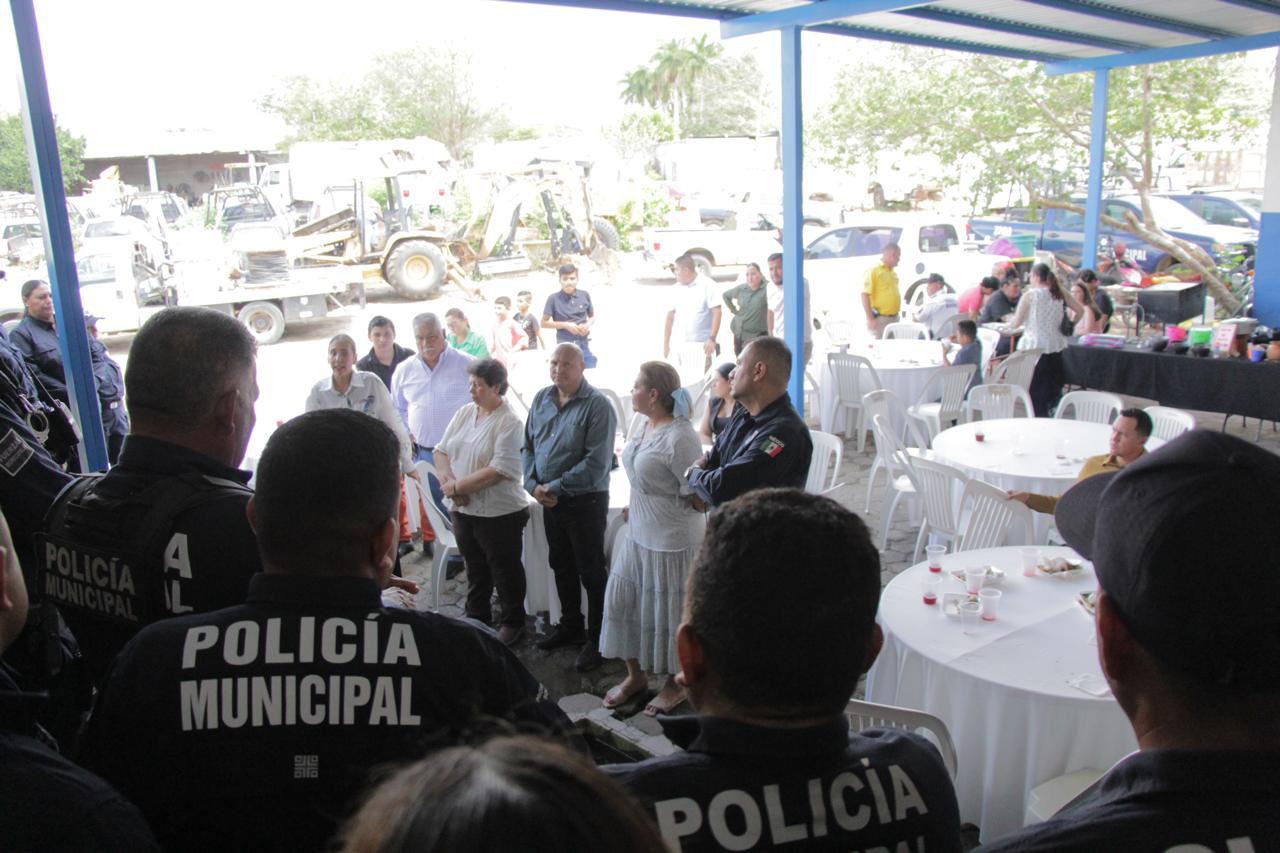 $!Celebran Día del Policía en Rosario con misa y desayuno