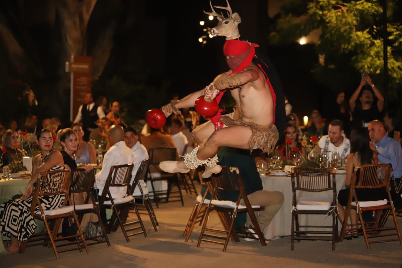 $!Los ahí presentes disfrutaron de la danza de El venado.