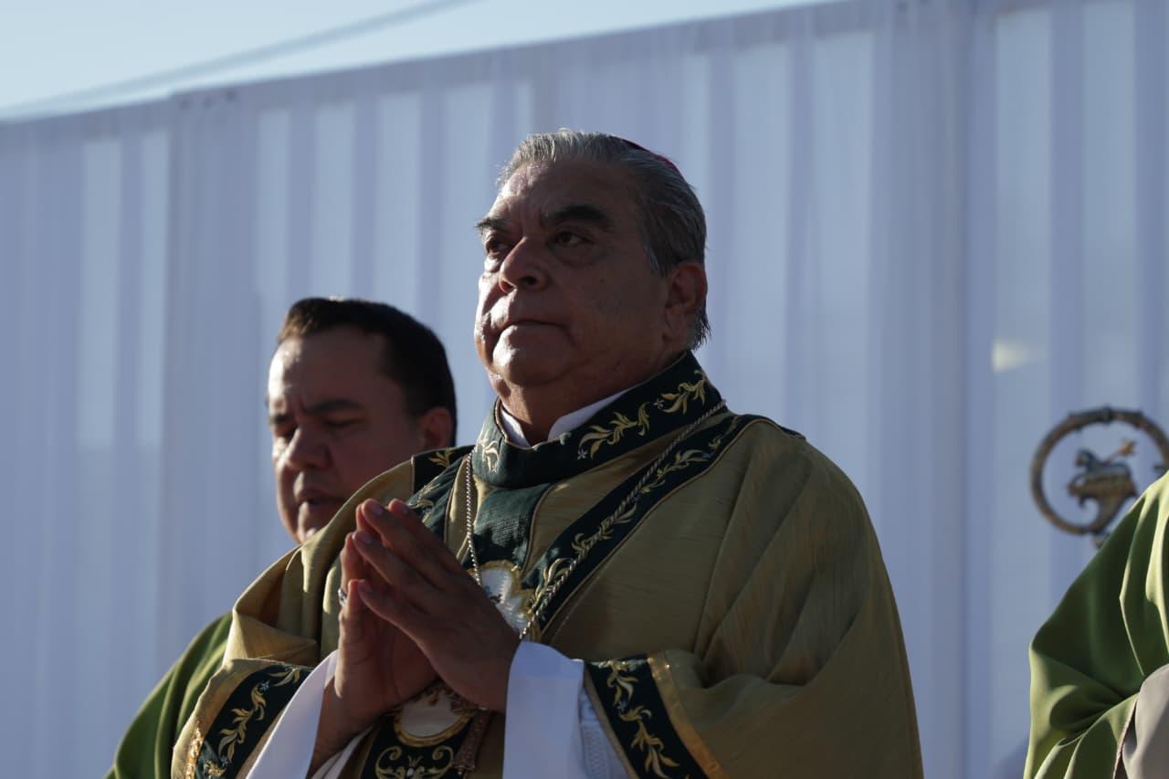 $!Ofrece Obispo de Culiacán misa por la paz previo a marcha este domingo