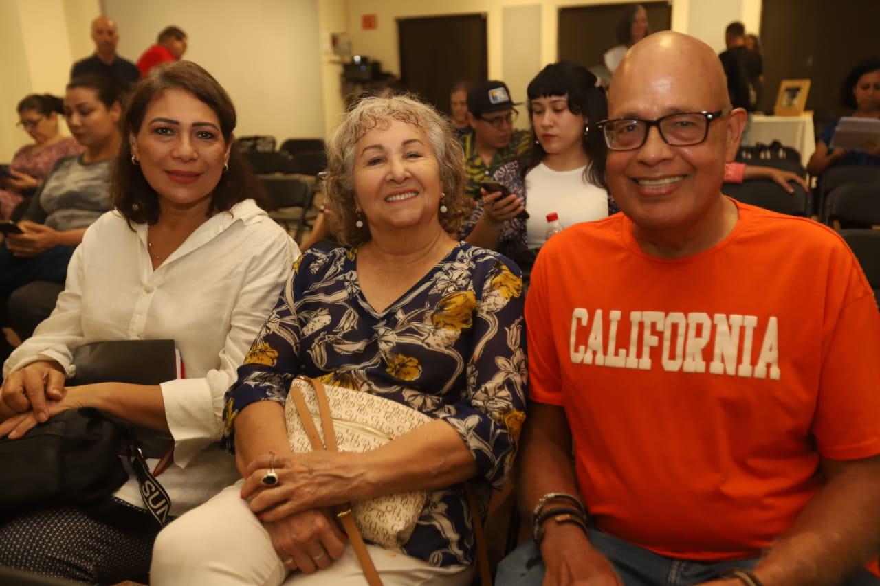 $!Silvia Michel, Melly Peraza y Marcelo Santana.