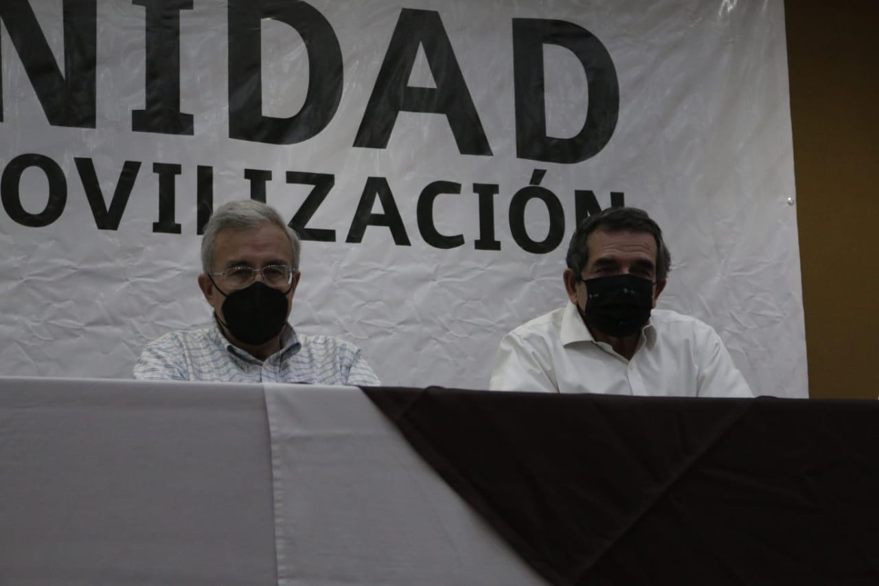 $!Rubén Rocha Moya y Héctor Melesio Cuén Ojeda.