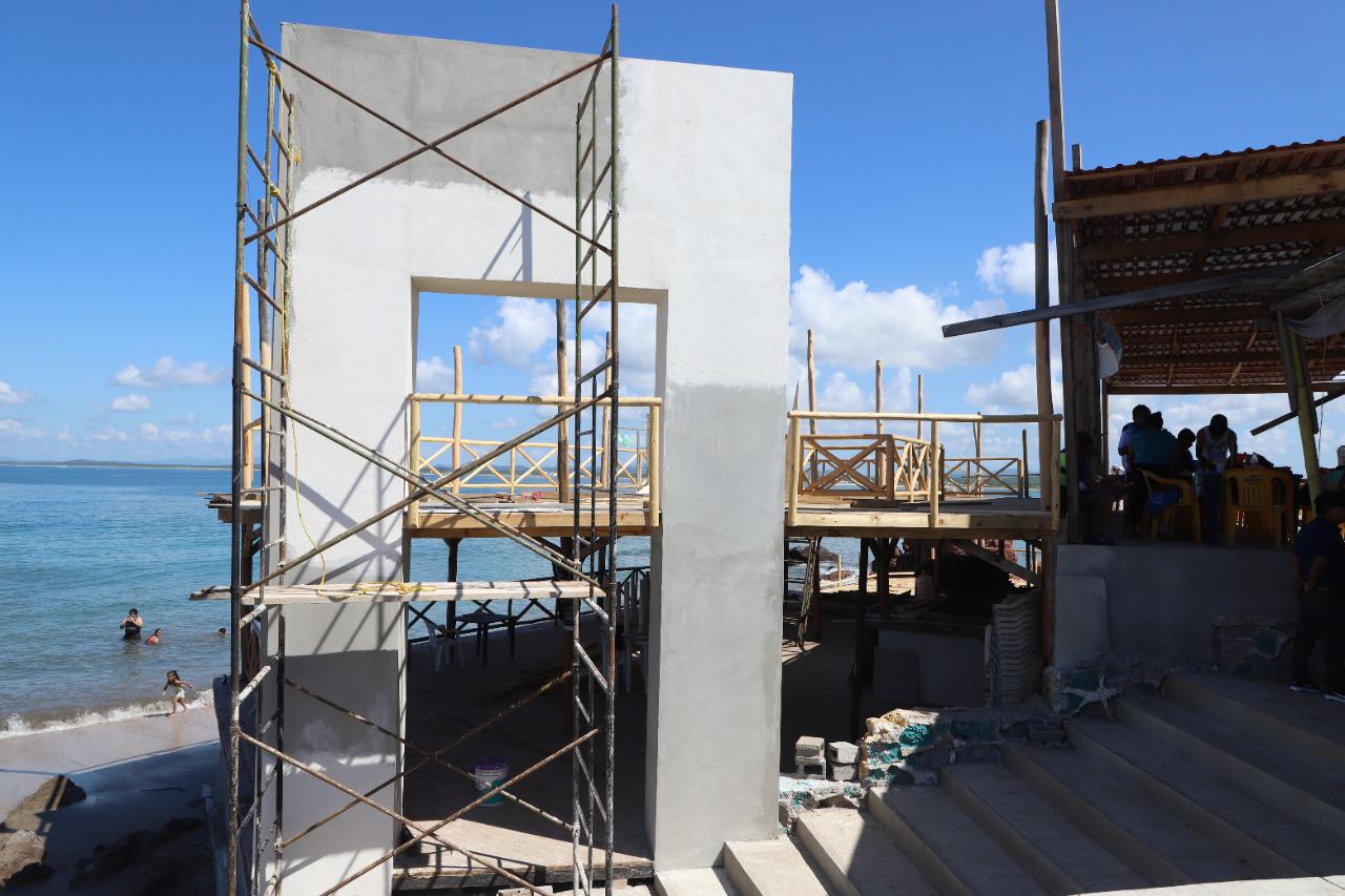 $!Acelera el paso construcción en Playa Cerritos, en Mazatlán