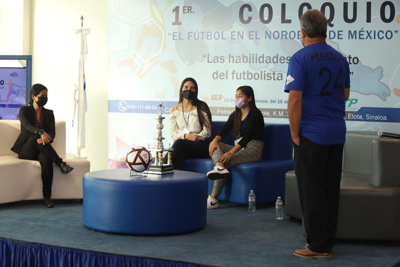 $!Cumplen segundo día de Coloquio ‘Las habilidades y el talento del futbolista sinaloense’