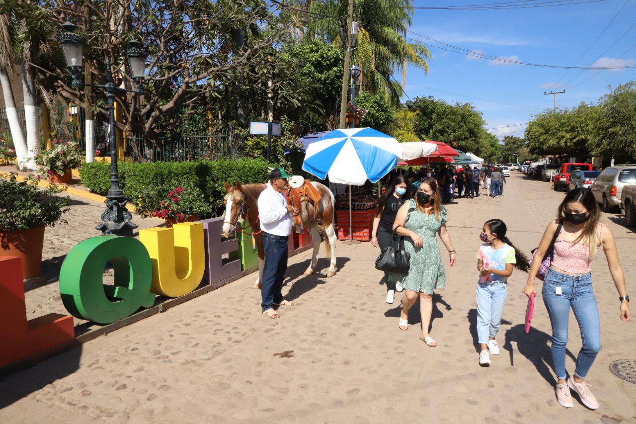 $!El Quelite reactiva su vida turística, y lo hace de maravilla