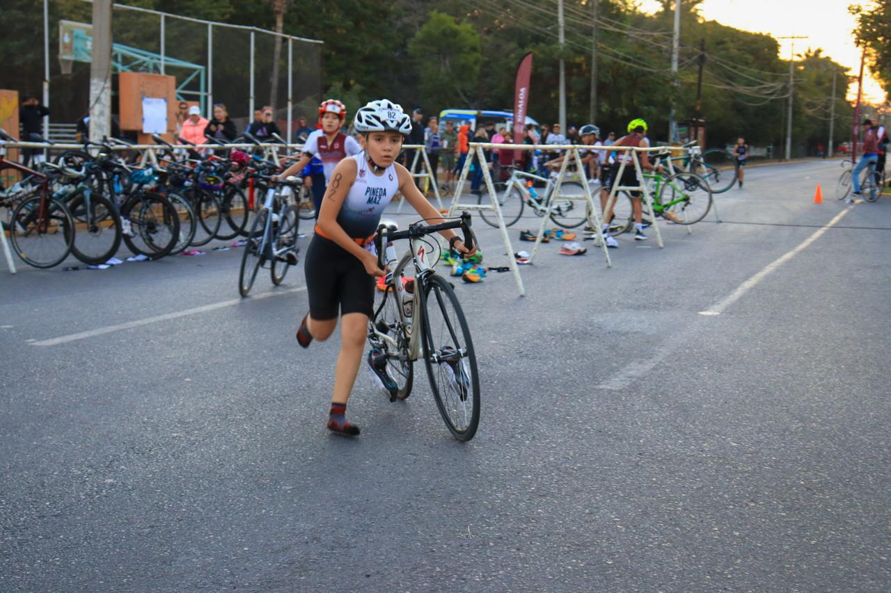 $!Domina Culiacán etapa estatal de Duatlón de Juegos Conade