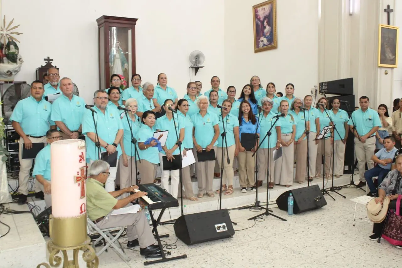 $!Coro de Nuestra Señora del Rosario cumple 15 años de enaltecer celebraciones del Santuario mariano