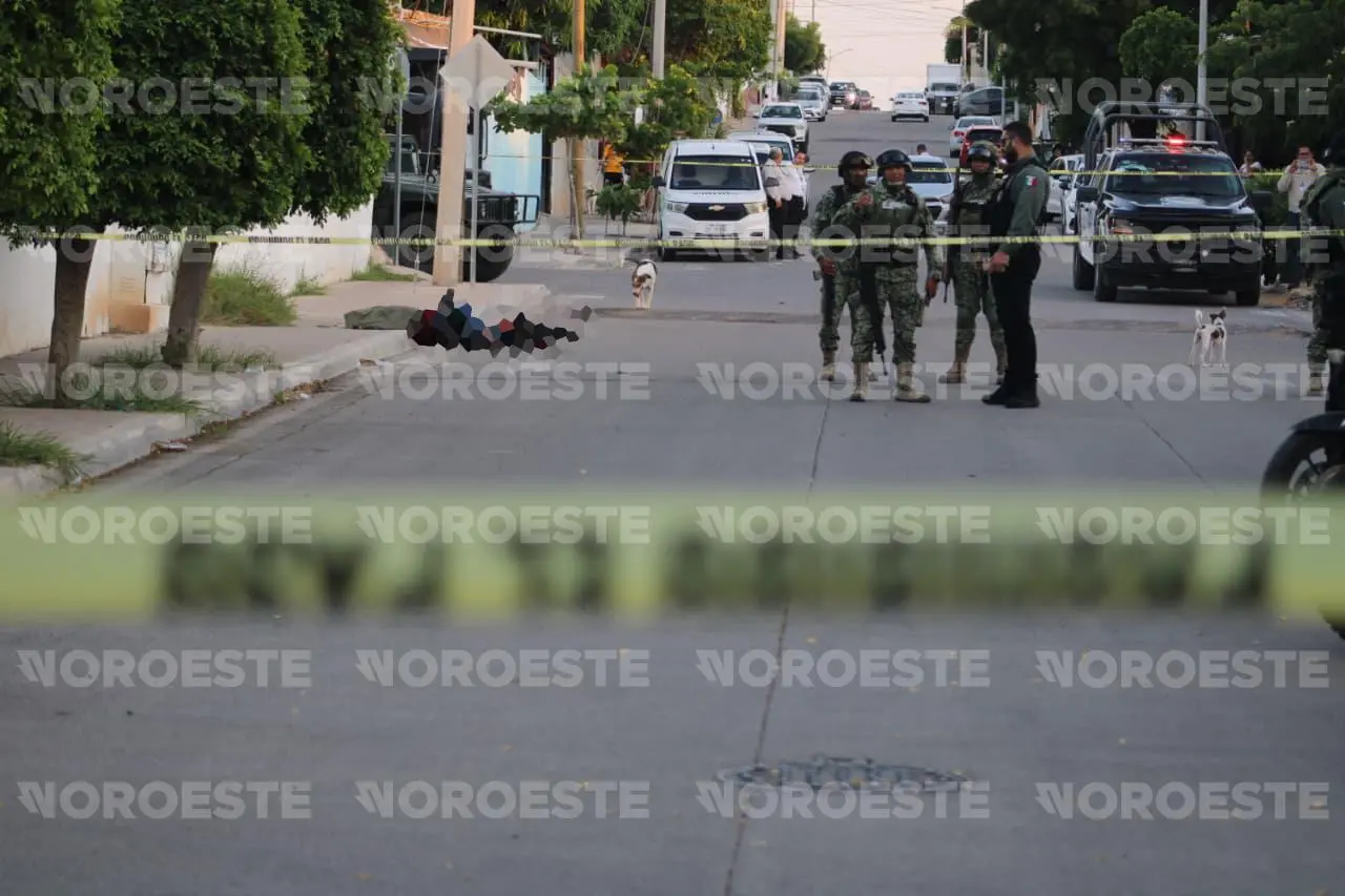$!Asesinan a balazos a ciclista junto a un kínder en el sector Barrancos, en Culiacán