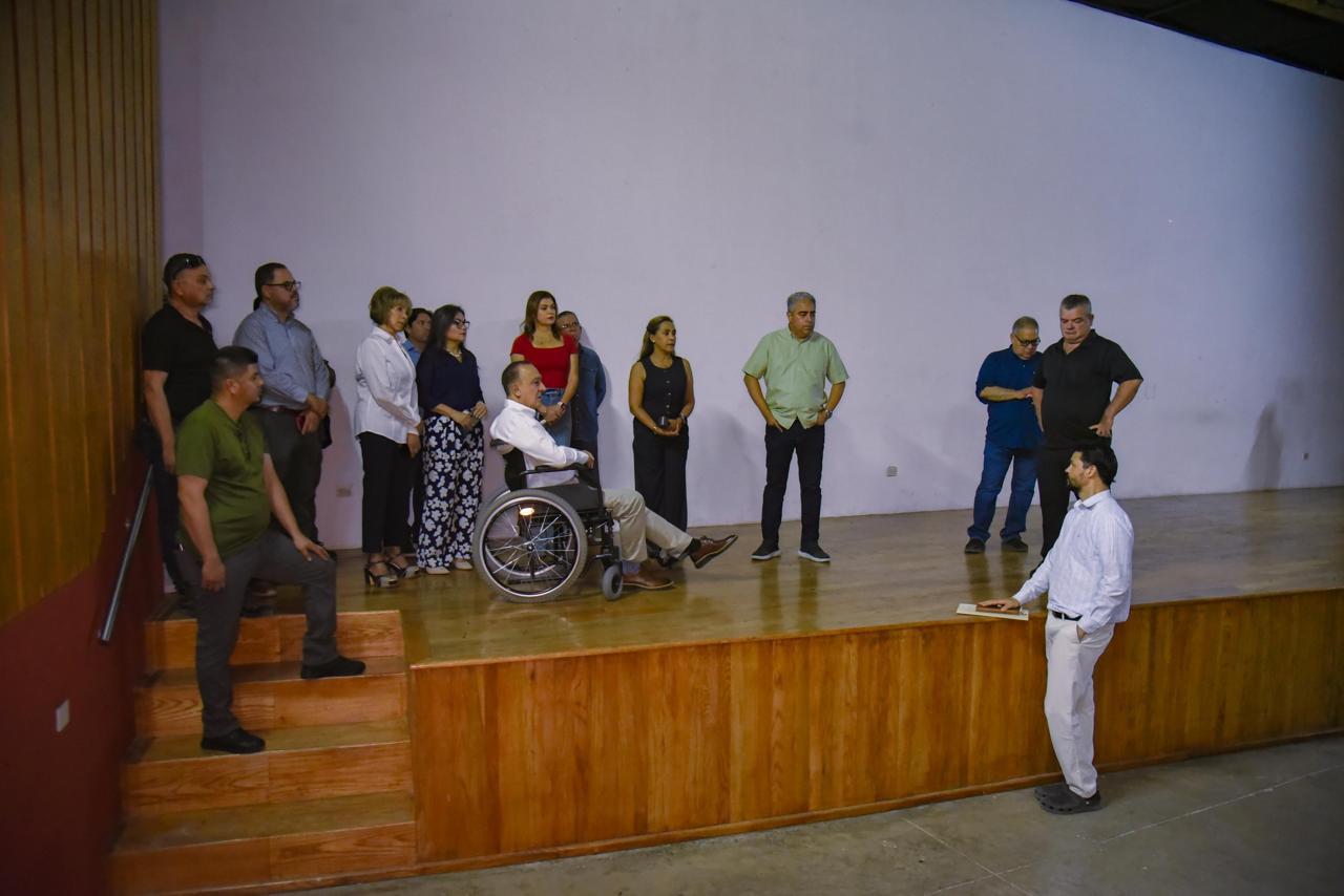 $!Ayuntamiento de Ahome prepara plan integral de rescate y conservación para el Teatro Ingenio