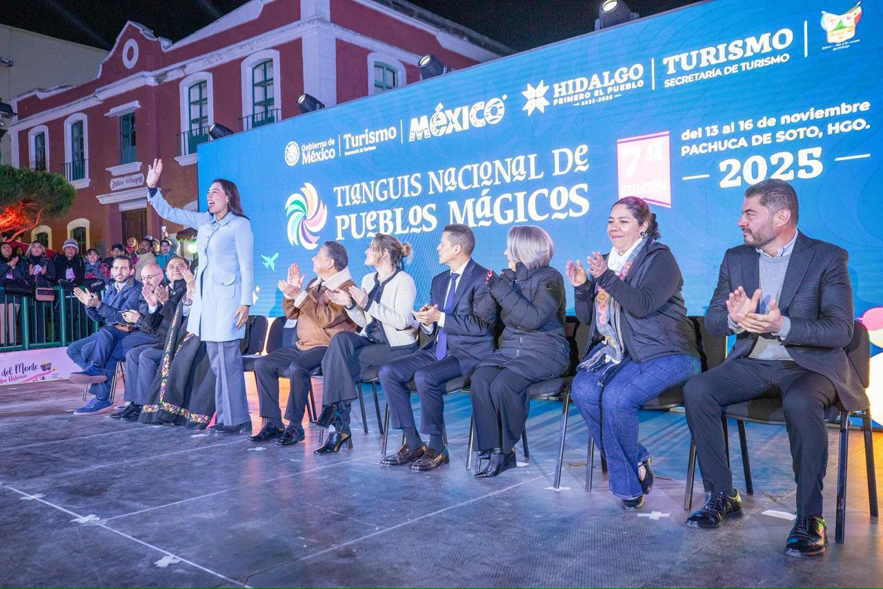 $!Arranca Tianguis Nacional de Pueblos Mágicos con corte de listón en Hidalgo; participa Sinaloa