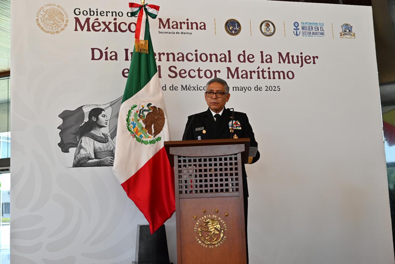 $!Conmemora la Marina el Día Internacional de la Mujer en el Sector Marítimo 2025