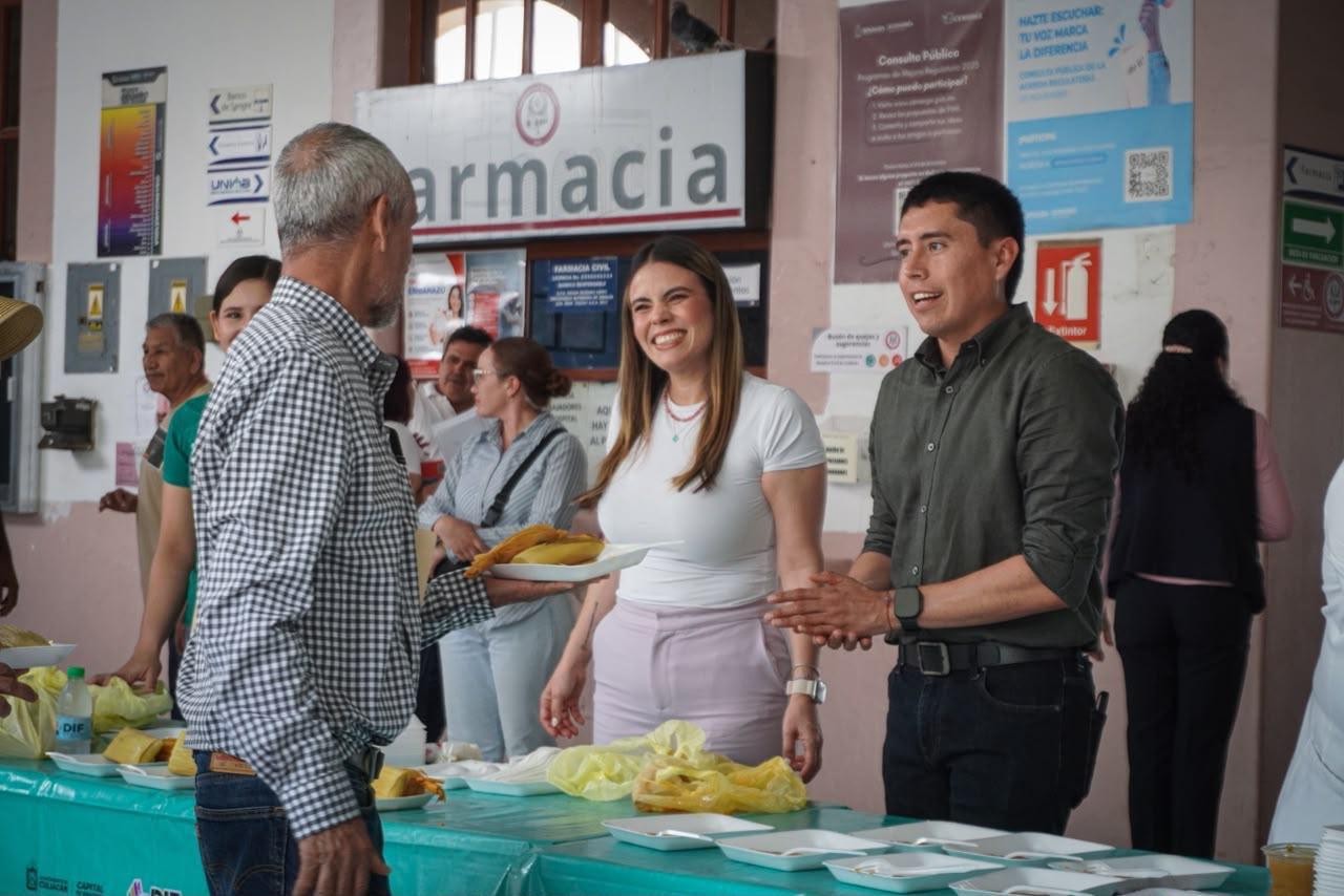 $!Gobierno de Culiacán lleva apoyos alimentarios al Hospital Civil