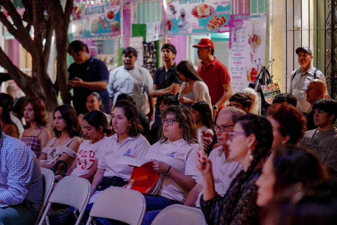 $!Una grata tarda se vivió frente al Centro Municipal de las Artes.