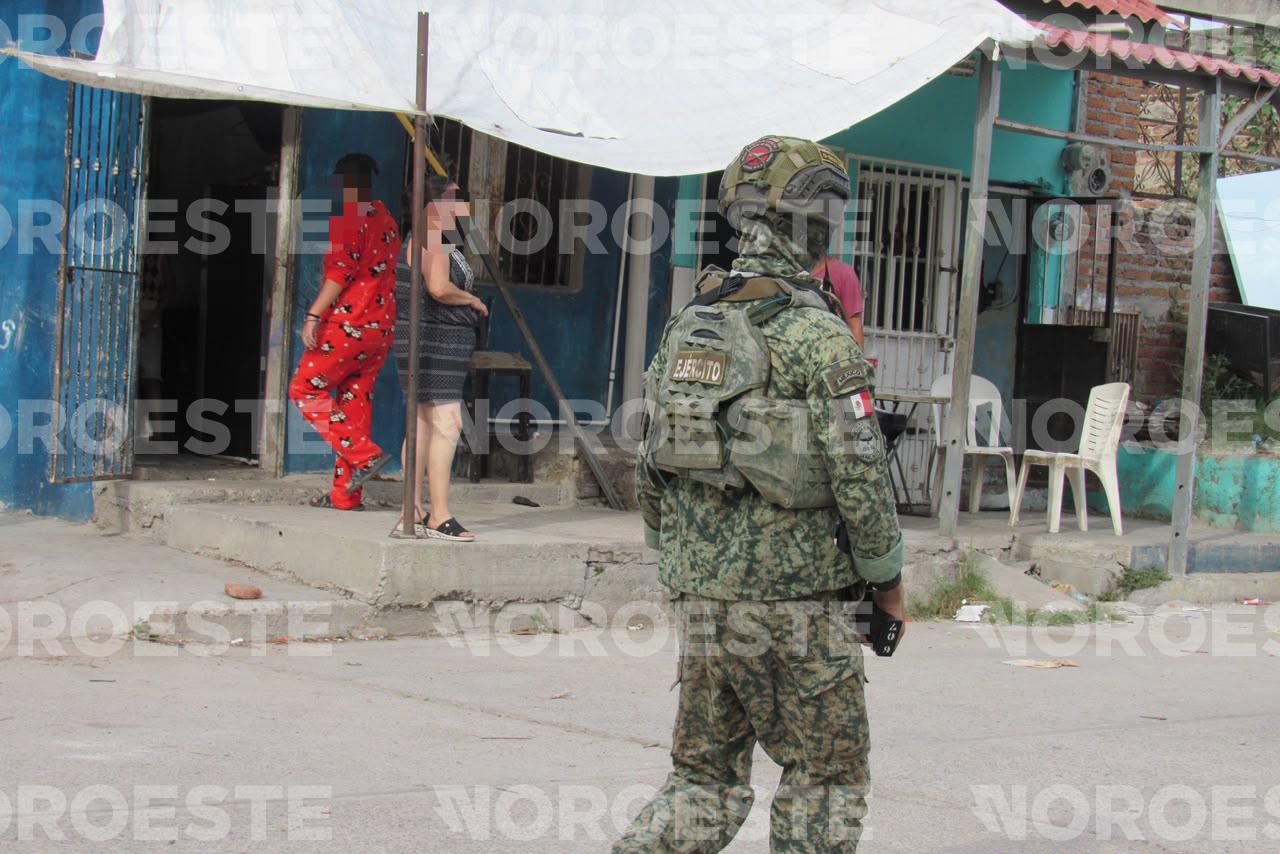 $!Armados disparan contra una casa de la colonia Juárez en Mazatlán; no hay lesionados