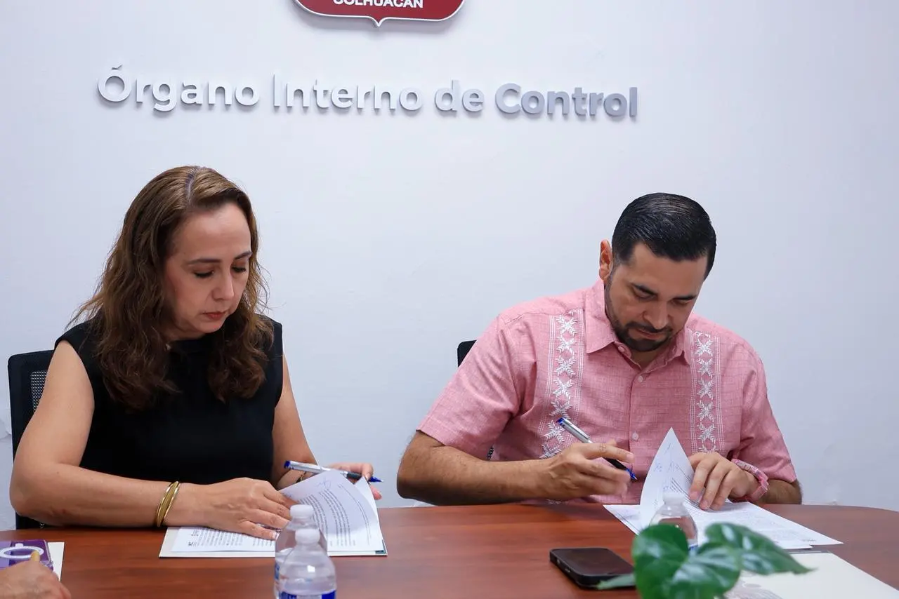 $!Fortalecen transparencia y fiscalización en el IMCC de Culiacán mediante convenio