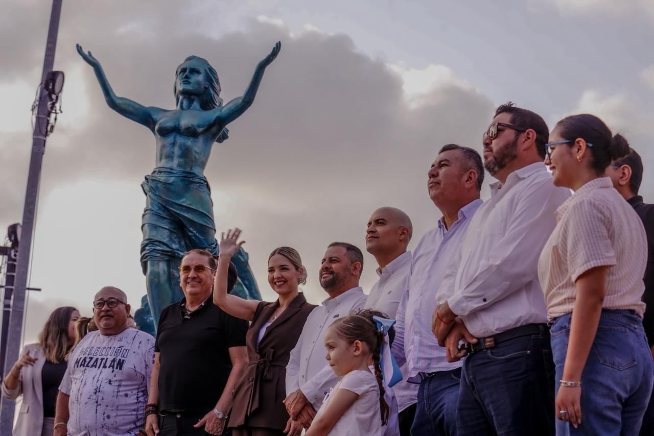 $!Presidió el evento, la Presidenta Municipal de Mazatlán, Estrella Palacios Domínguez.
