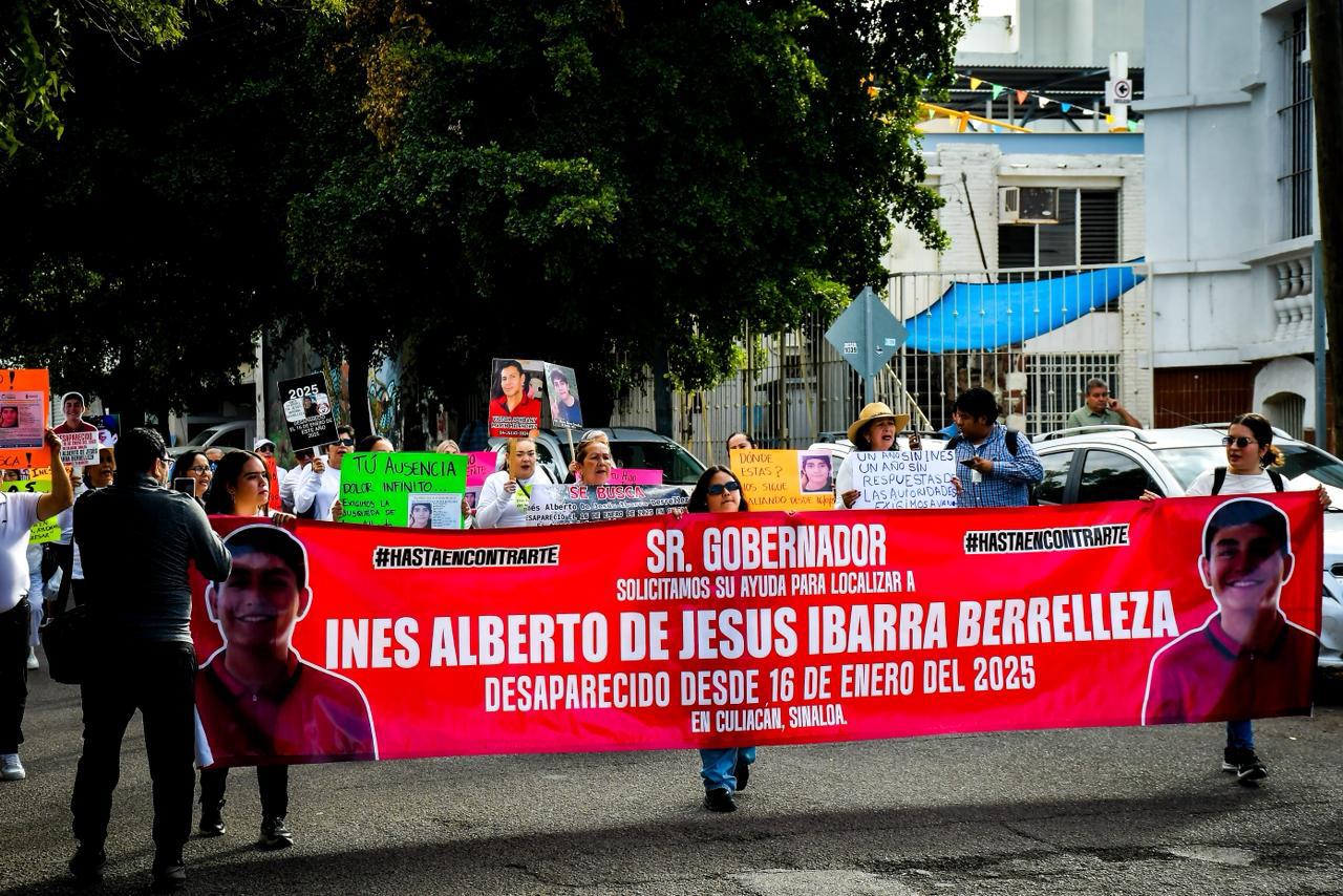 $!Inés Alberto se habría graduado este año; en cambio, su familia marcha para exigir su localización con vida en Culiacán