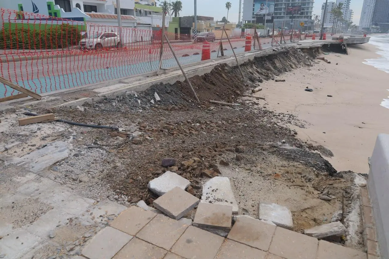 $!Recorren tramo del socavón del Malecón; proyecto ya fue aprobado por Zofemat