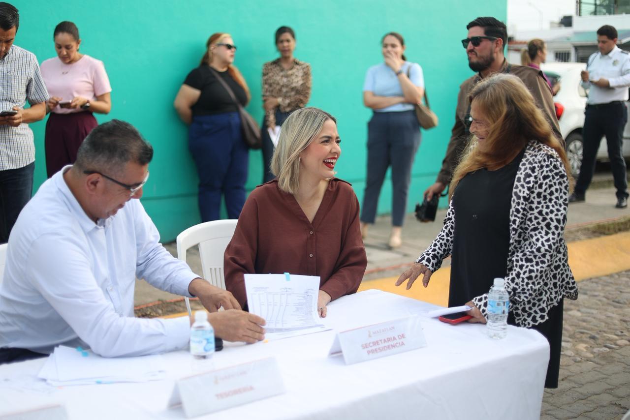 $!Acerca Contigo Mazatlán servicios y soluciones a vecinos del fraccionamiento Los Sauces