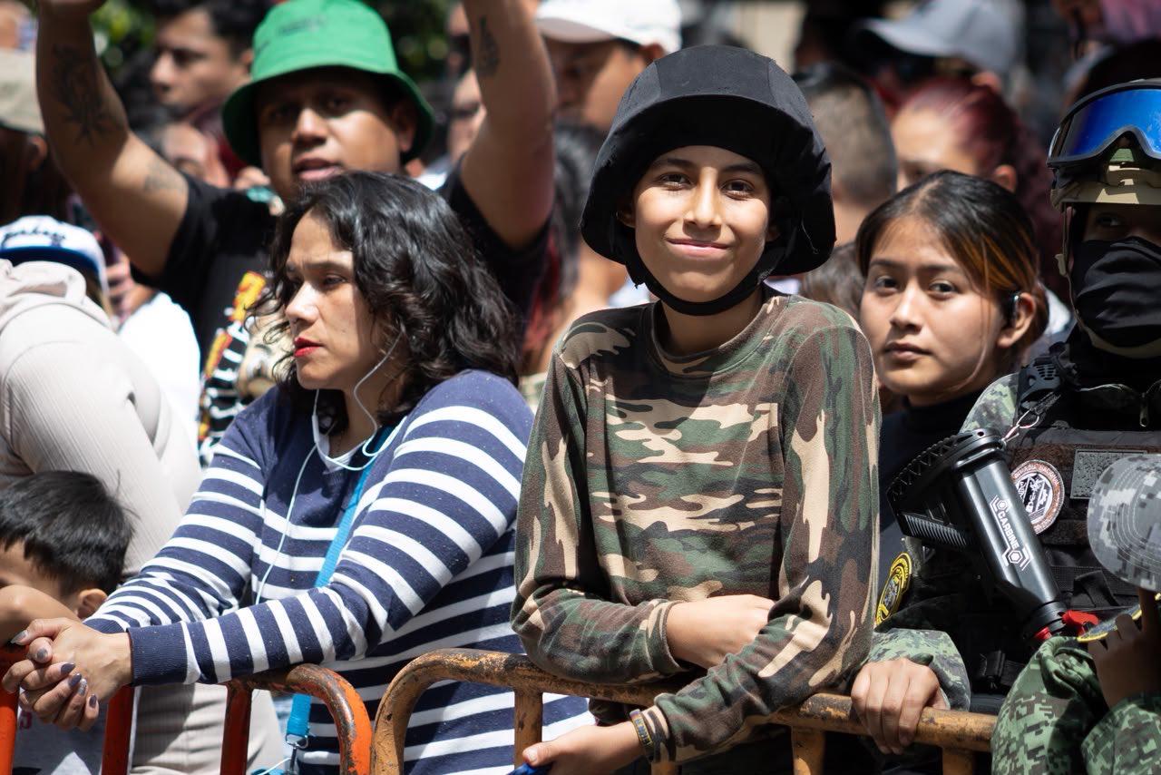 $!México no se doblega ni se vende, advierte Sheinbaum durante el desfile de la Independencia