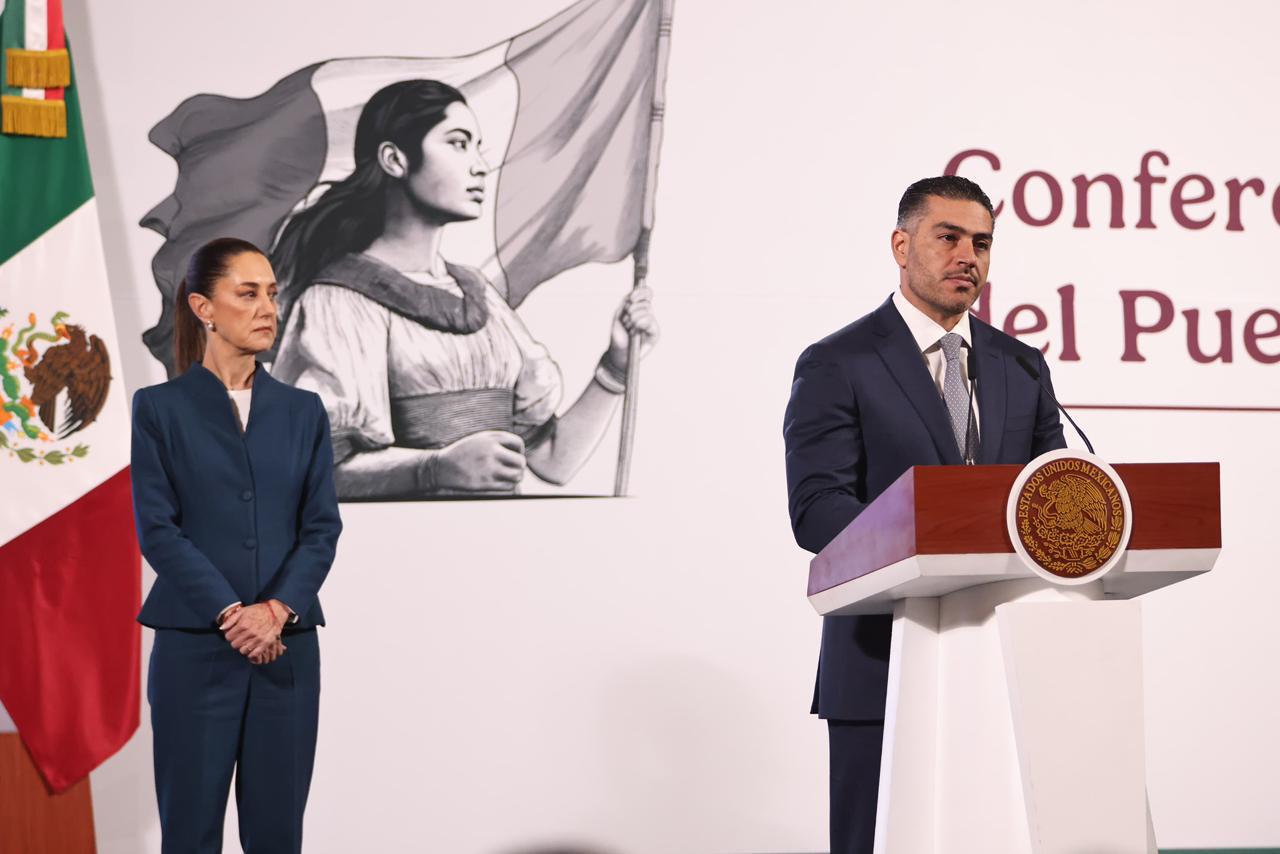 $!García Harfuch presenta resultados de operativos en Mexico