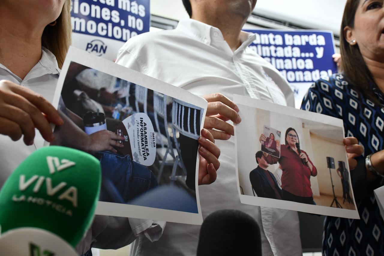 $!Denuncia PAN ante el IEES a Imelda Castro por actos anticipados de campaña
