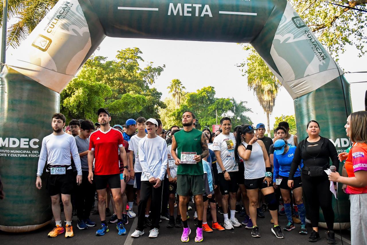 $!Cobaes celebra con éxito en Culiacán la décima edición de la carrera ‘Píntate Verde’