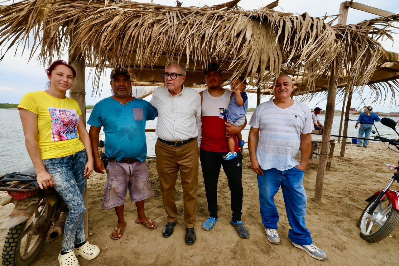 $!Supervisa Gobernador Rocha construcción del puente Bellavista-Boca del Río-Las Glorias