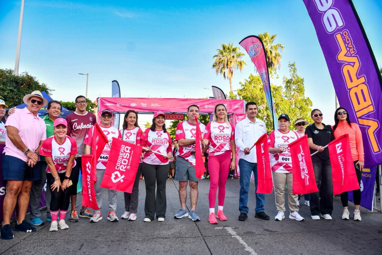 $!Culiacán corre por la vida en la Carrera Rosa Delia Barraza 2025