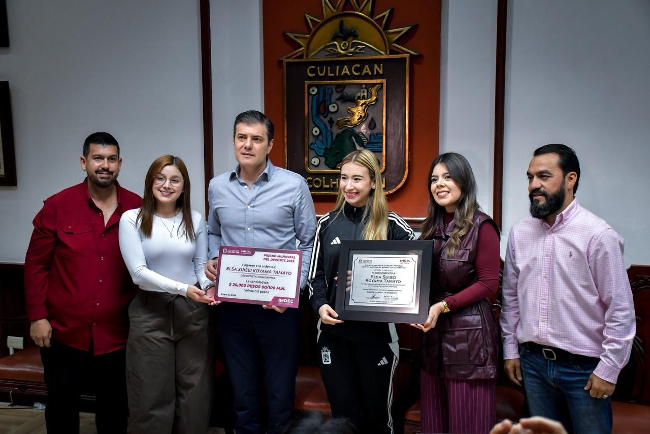 $!Reconocen a atletas y entrenadores con el Premio Municipal del Deporte 2025 en Culiacán