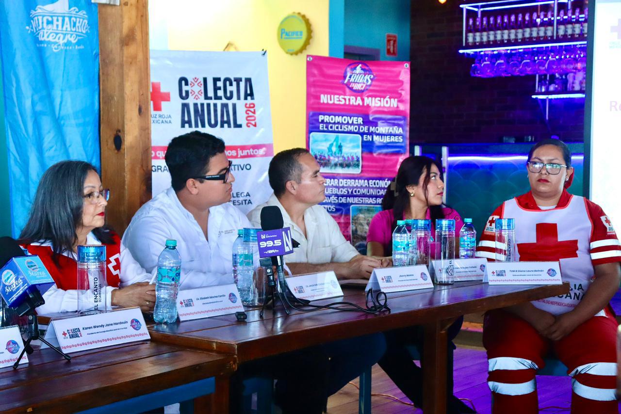 $!Anuncian carrera ciclista en Mazatlán para colecta de Cruz Roja