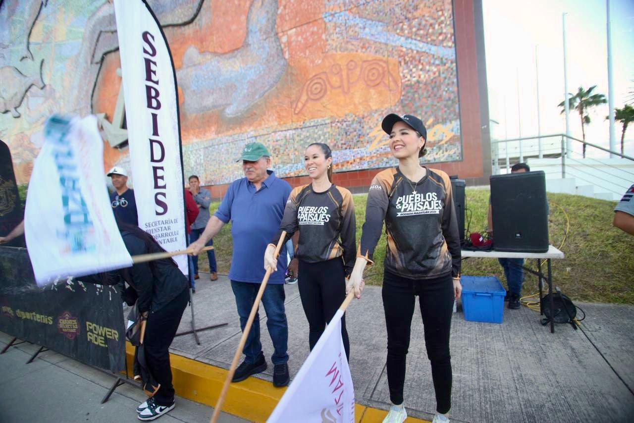 $!Mazatlán pedalea: más de mil ciclistas en Pueblos y Paisajes 2026