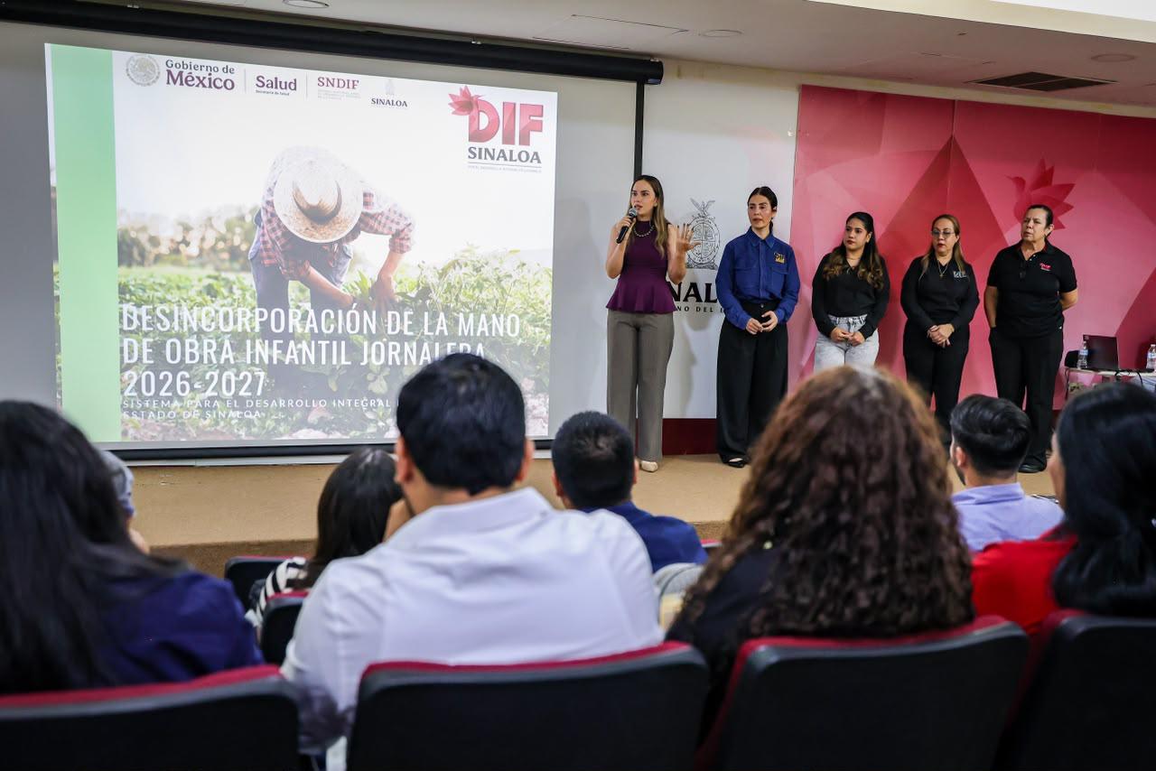$!Buscan DIF Sinaloa proteger a niños jornaleros; capacita a trabajadoras sociales