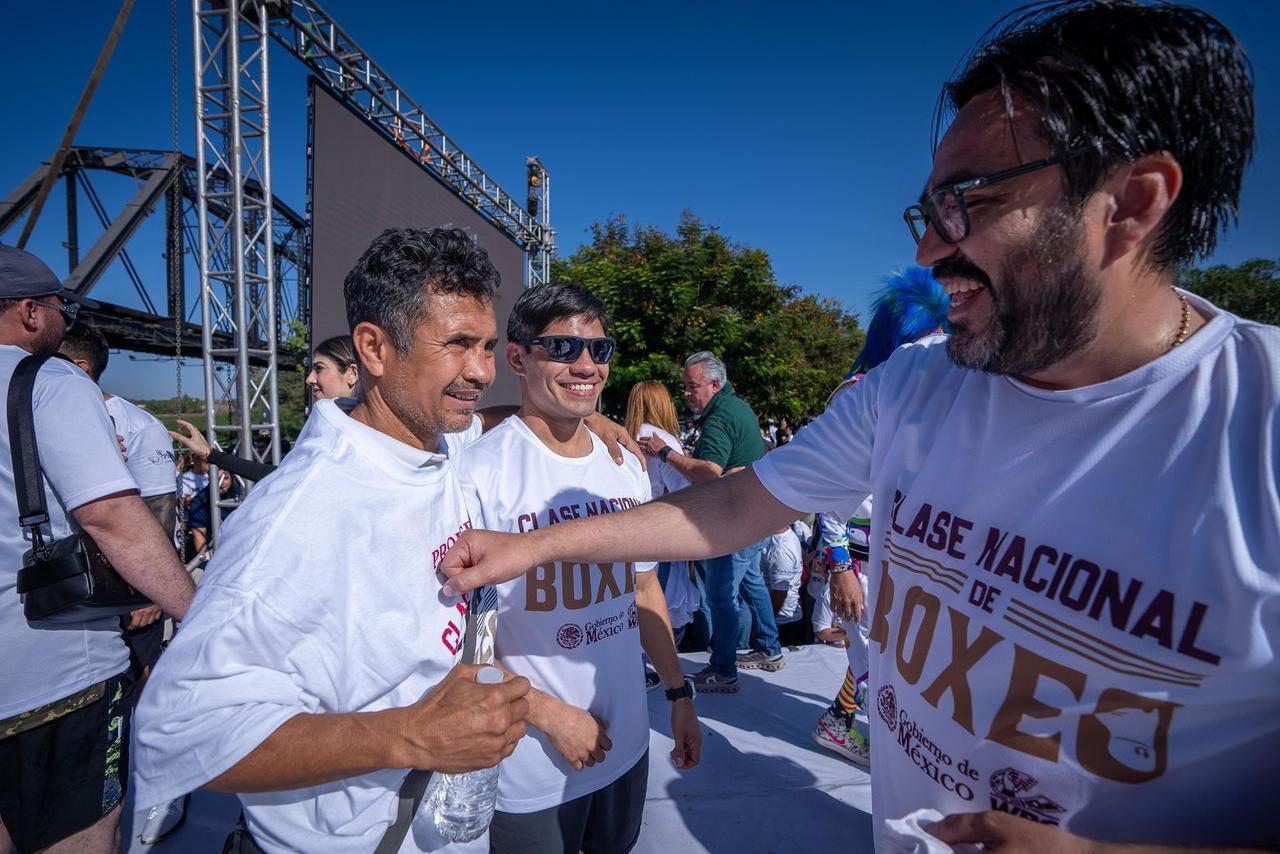 $!Anuncia Alcalde de Culiacán construcción de gimnasio de boxeo en el Parque 87 como alternativa contra violencia