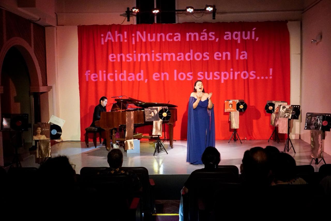 $!La velada ofreció al público un recorrido sonoro por algunas de las arias y duetos más representativos de grandes maestros de la ópera italiana.