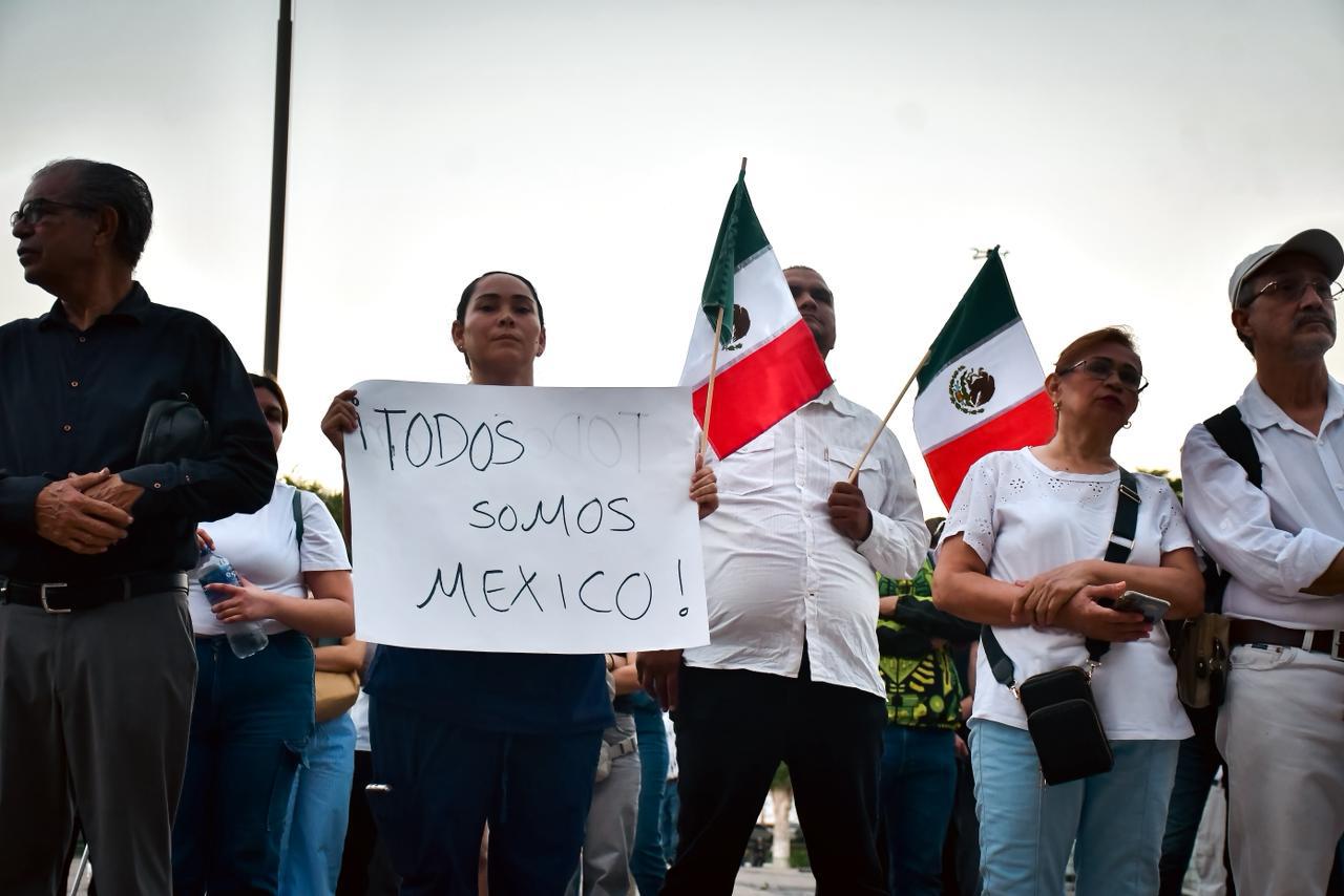 $!Manifestación de Generación Z une a jóvenes, madres buscadoras y activistas contra la crisis de violencia en Culiacán