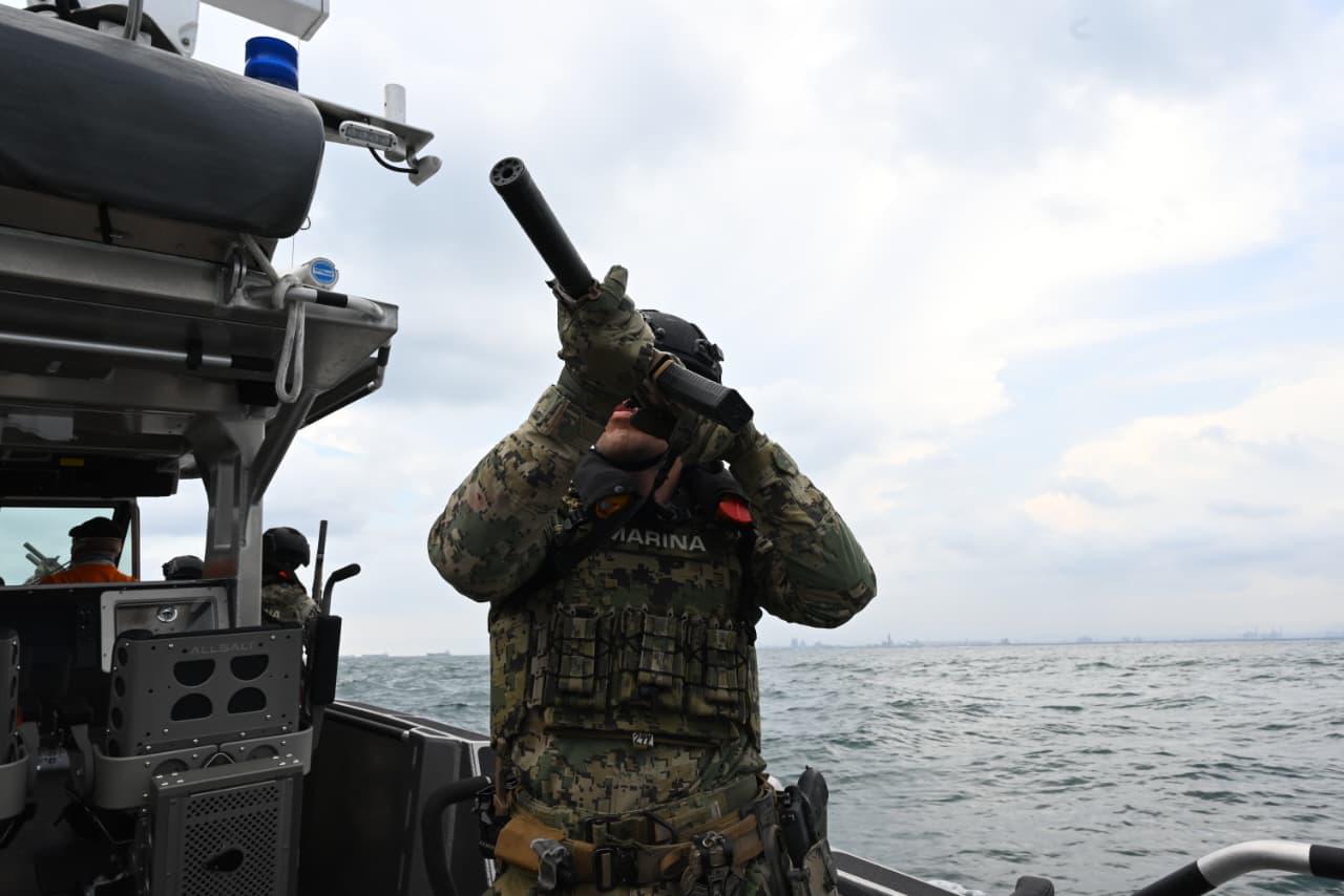 $!Armada fortalece operaciones de interdicción para combatir delitos en el mar